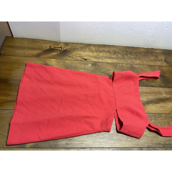 LIKELY Revolve Women's Stella Cutout Mini Dress Size 8 Bittersweet Red NWT - Picture 4 of 13